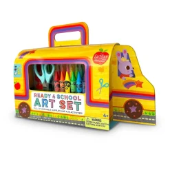 Online Bright Stripes Ready for School Art Set