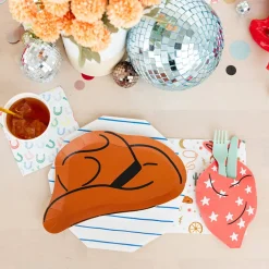Discount Jollity & Co. + Daydream Society Red Bandana Guest Napkins
