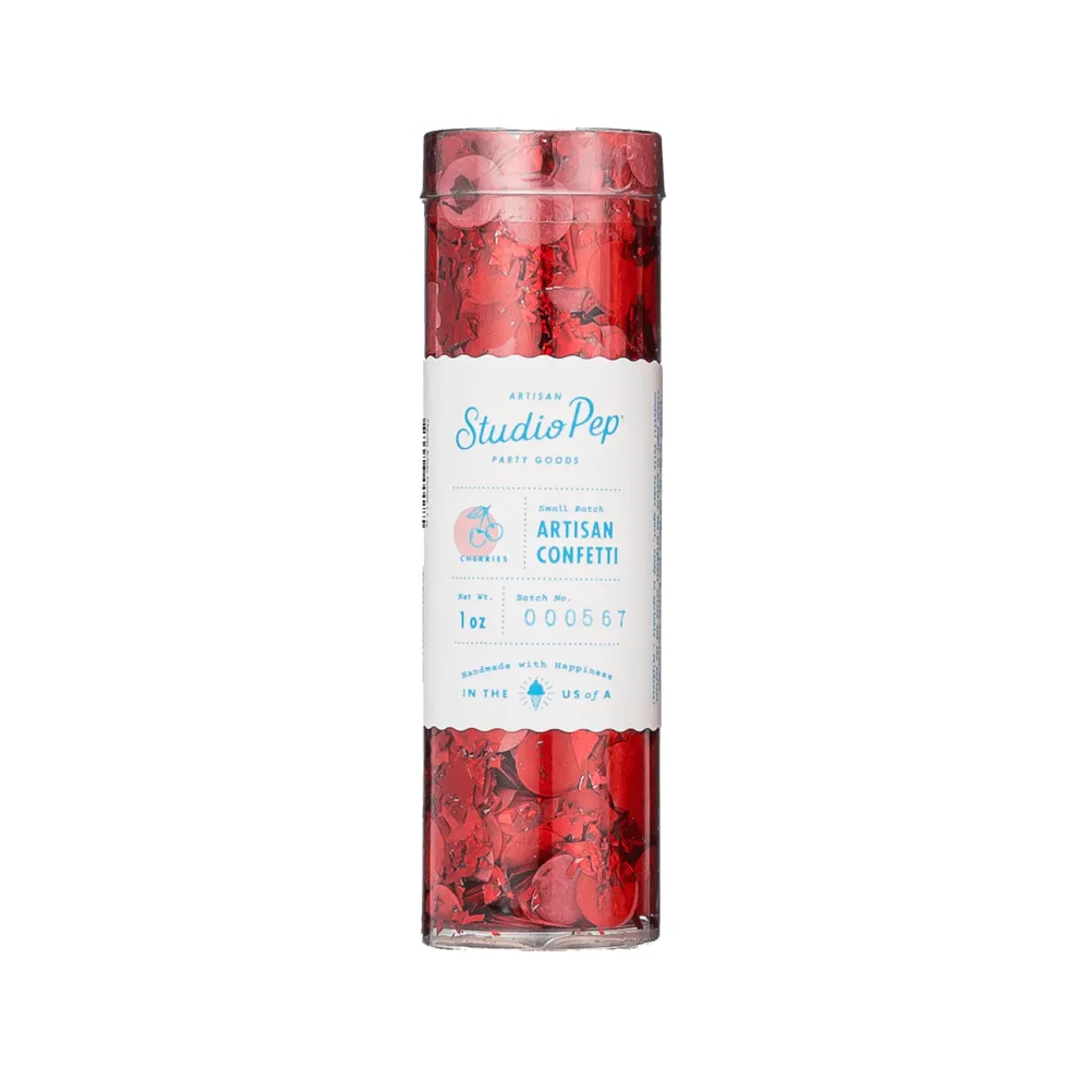 New Studio Pep Red Cherries Artisan Confetti