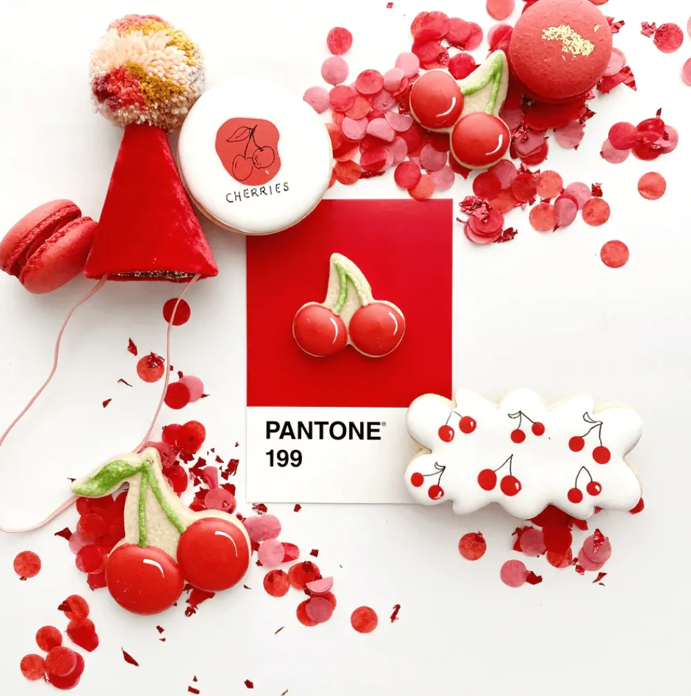 New Studio Pep Red Cherries Artisan Confetti