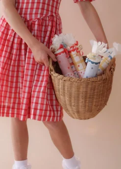 Online Party & Parlour Red Plaid Jumbo Surprise Bon Bon