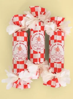 Hot Party & Parlour Red & White Checkered Deluxe Surprise Bon Bon
