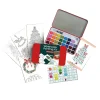 Best Cate Paper Co. Retro Red Christmas watercolor painting kit