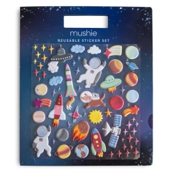 Online Mushie Reusable Sticker Set