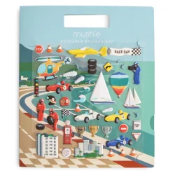 Online Mushie Reusable Sticker Set