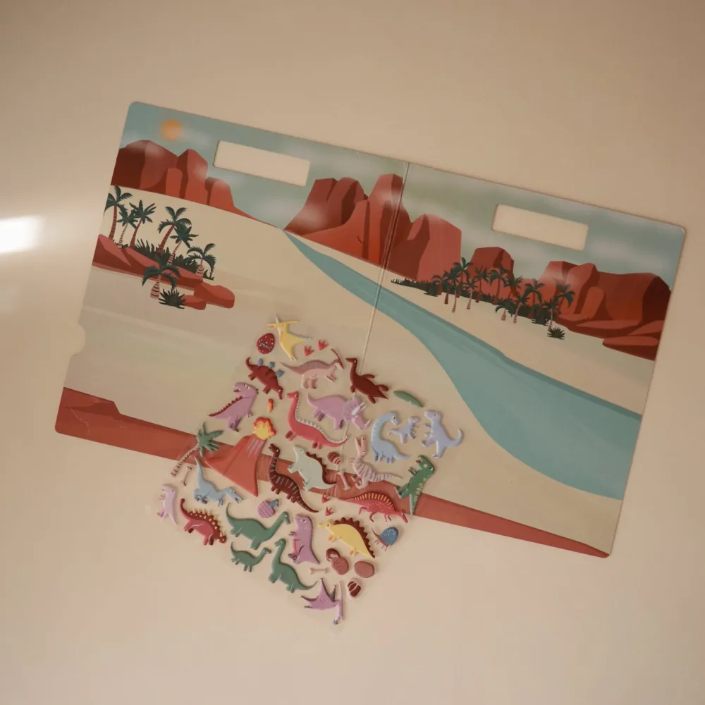 Online Mushie Reusable Sticker Set