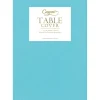 Discount Caspari Robin's Egg Linen Like Table Cover