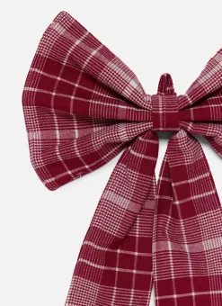 Sale Heather Taylor Home Rosehill Plaid Fabric Bow