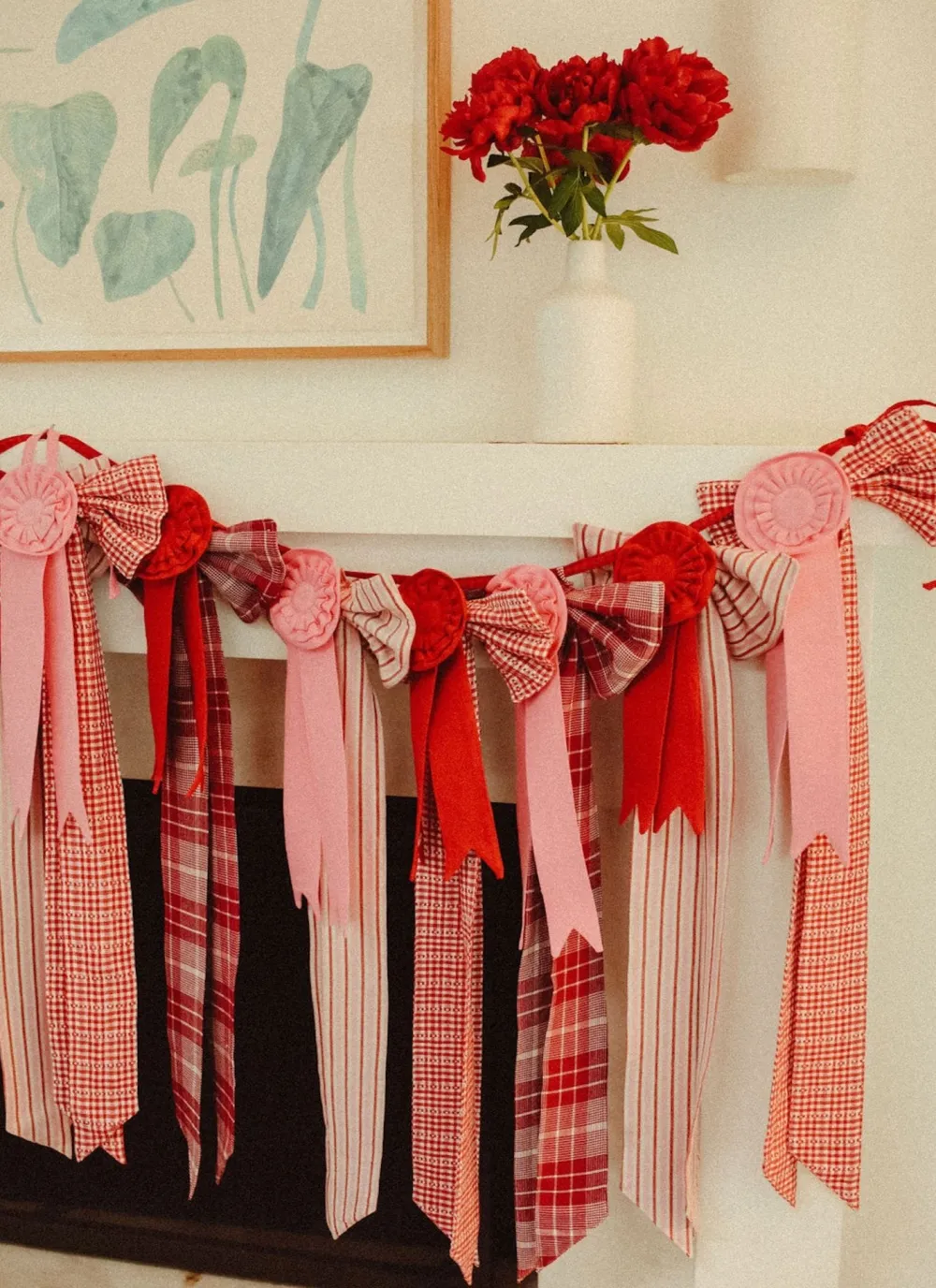 Sale Heather Taylor Home Rosehill Plaid Fabric Bow