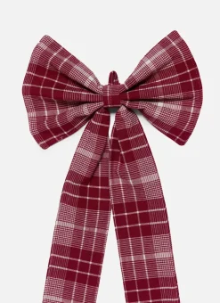 Sale Heather Taylor Home Rosehill Plaid Fabric Bow