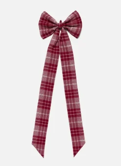 Sale Heather Taylor Home Rosehill Plaid Fabric Bow