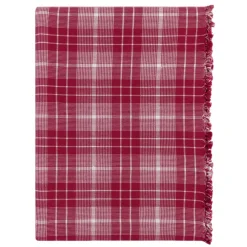 Clearance Heather Taylor Home Rosehill Plaid Tablecloth