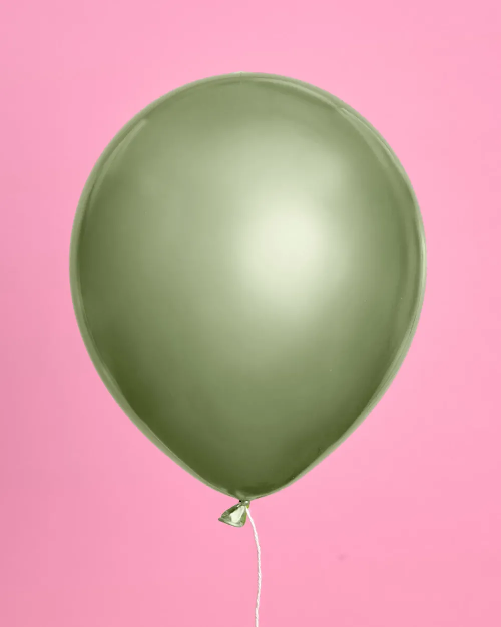 Discount xo, Fetti Sage Green & Chrome Latex Balloons