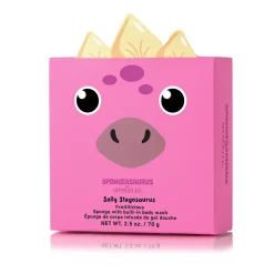 Clearance Spongellé Sally Stegosaurus Shower Buffer Sponge