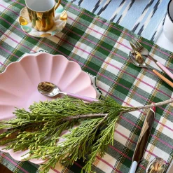 Discount Archive New York San Andres Gingham Forest & White Placemat