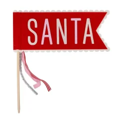 New My Mind’s Eye Santa Felt Pennant Set