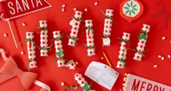 New My Mind’s Eye Santa Felt Pennant Set