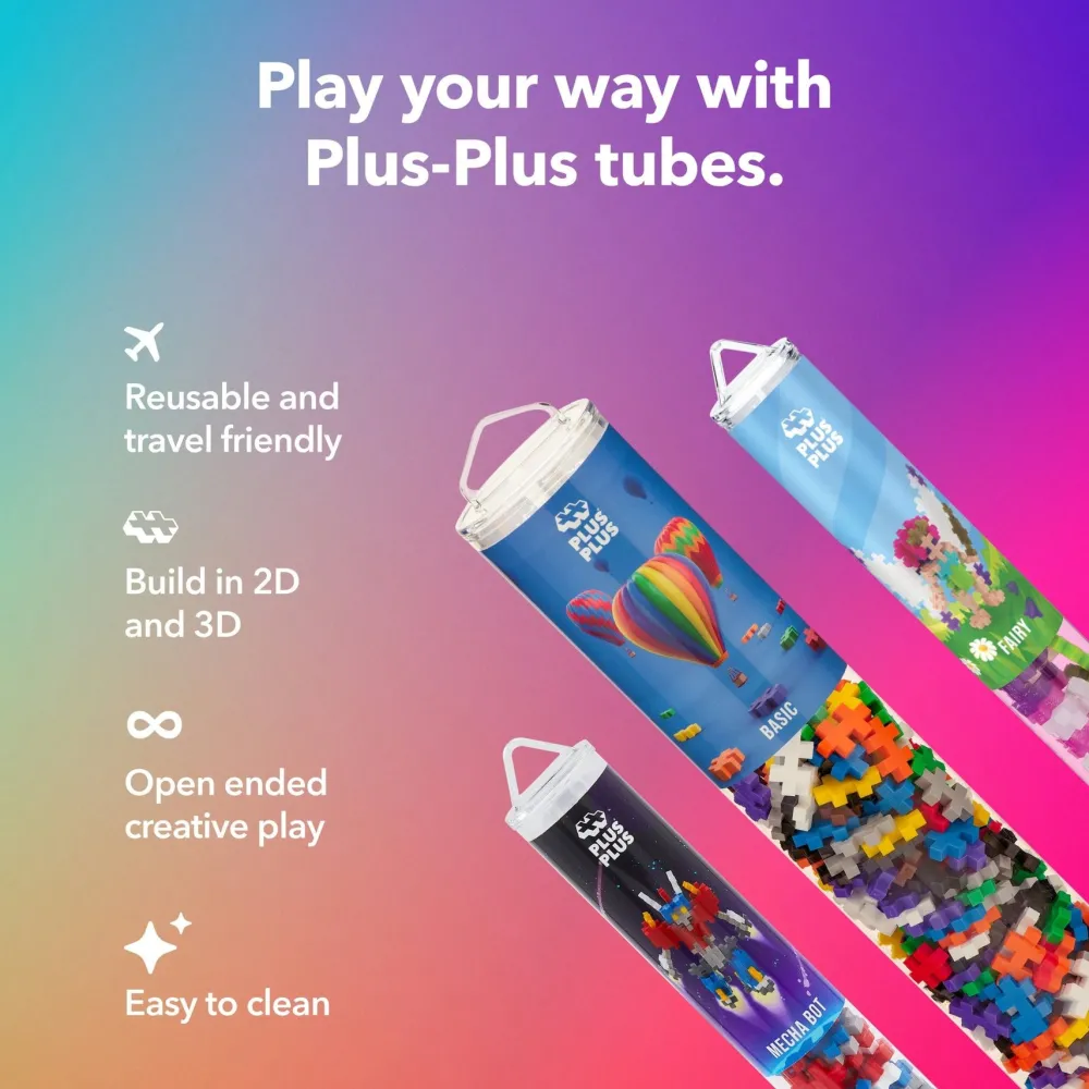 Best Plus-Plus USA Santa Plus Plus Puzzle Toy