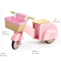 Outlet Tender Leaf Scooter with Basket
