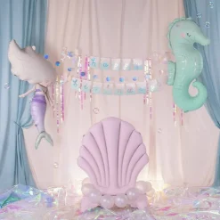 Clearance Party Deco Seahorse Foil Balloon