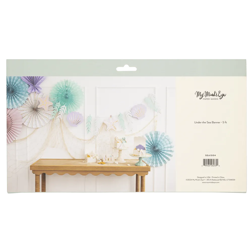 Best My Mind’s Eye Seashell Jumbo Banner