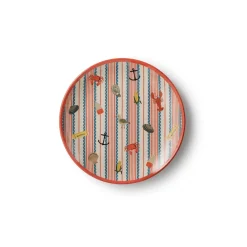 Hot Rifle Paper Co Seaside Melamine Dessert Plate Set