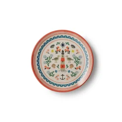 Hot Rifle Paper Co Seaside Melamine Dessert Plate Set