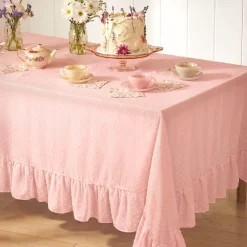 xo, Fetti Sheer Polka Dot Tablecloth