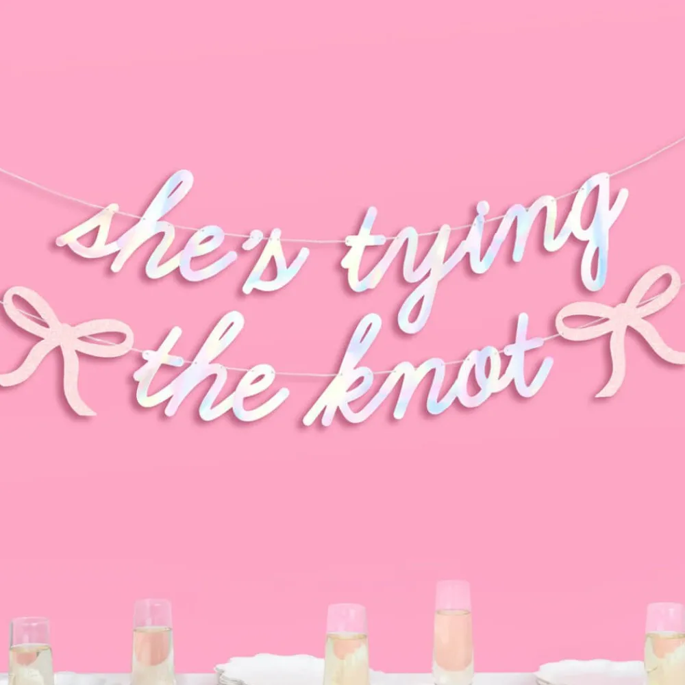 Best xo, Fetti She's Tying the Knot Banner