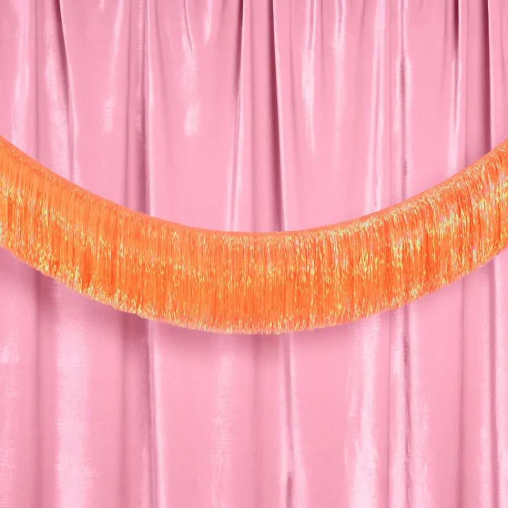 Outlet xo, Fetti Showgirl Orange Fringe Banner