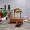 New Picnic Time Family of Brands Sidecar 5-Piece Bar Tool Set