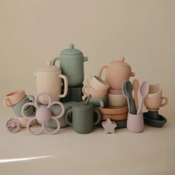 Clearance Mushie Silicone Tea Play Set