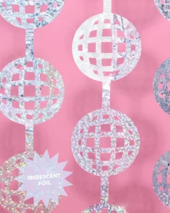 New xo, Fetti Silver Disco Ball Curtain Backdrop
