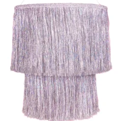 Clearance xo, Fetti Silver Fringe Chandelier Decoration