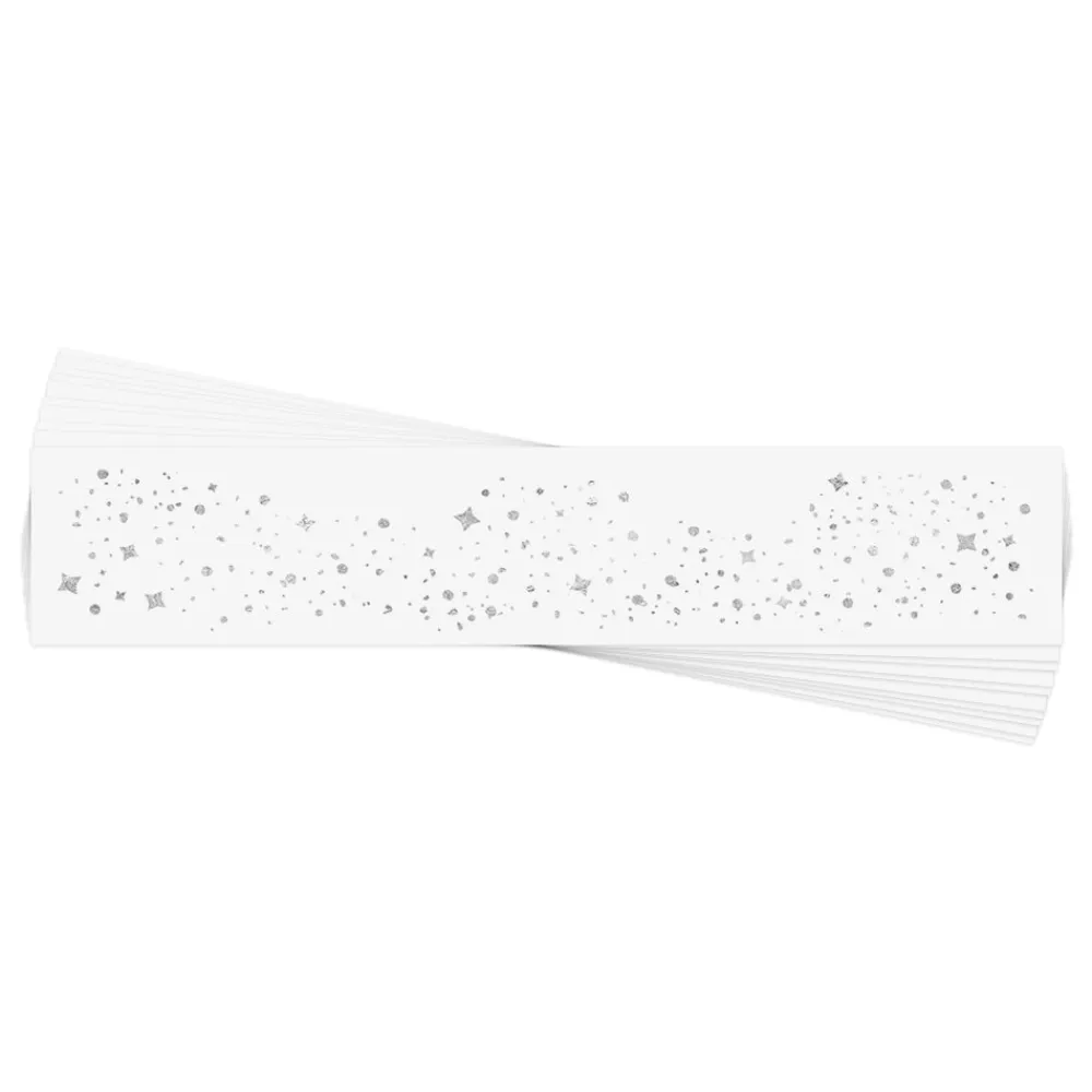 Outlet Flash Tattoos Silver Glitter Freckles Temporary Tattoos