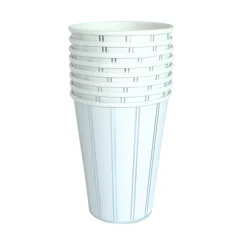 Clearance Bonjour Fete Silver Signature Stripe Cups