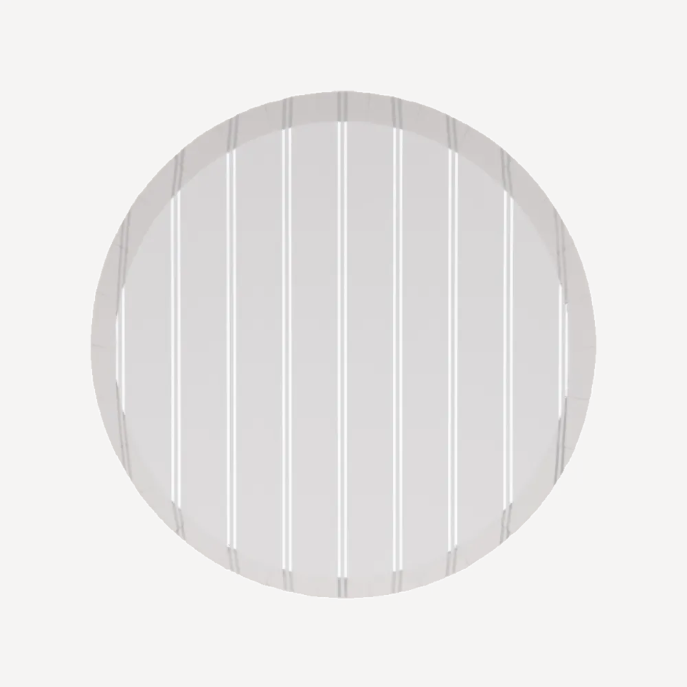 Best Bonjour Fete Silver Signature Stripe Small Plates