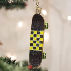 Sale Old World Christmas Skateboard Ornament