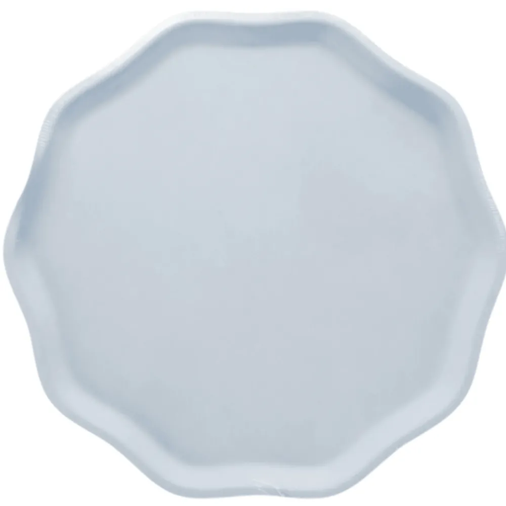 Hot Bonjour Fete Sky Blue Compostable Dinner Plates