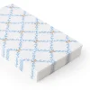 Sale Bonjour Fete Sky Blue Trellis Guest Towels