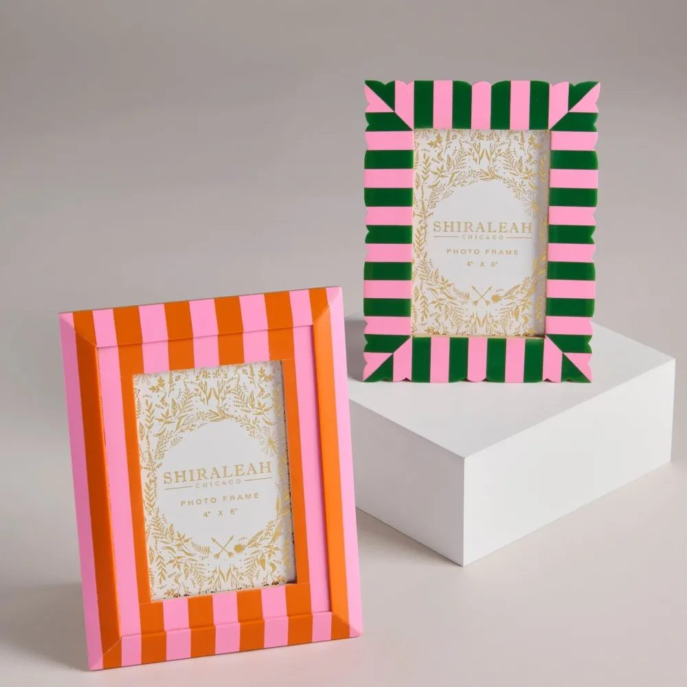 New Shiraleah Retail Small Cut Edge Picture Frame