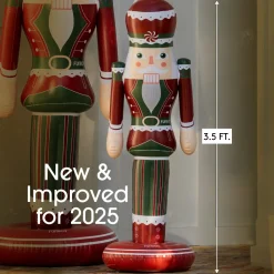 Hot Funboy Small Inflatable Red & Green Nutcracker