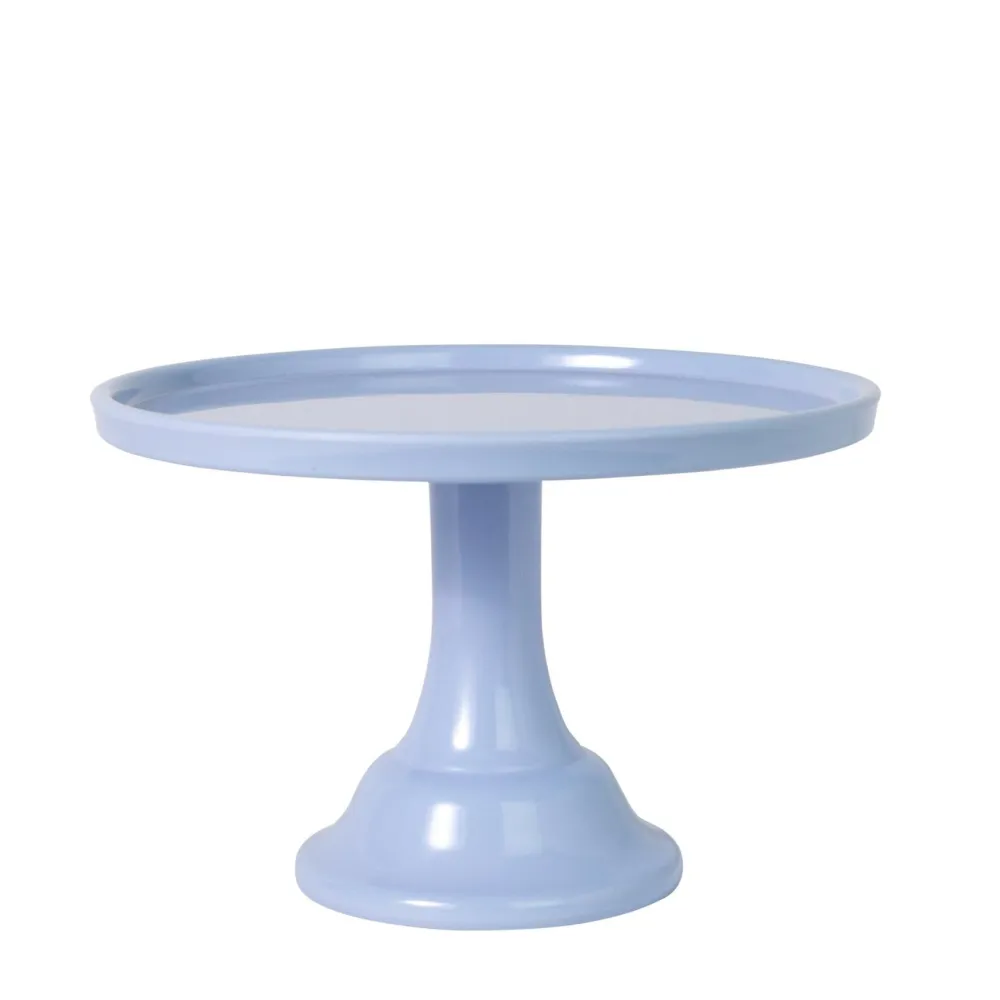 Online Joyeux Company Small Wedgewood Blue Melamine Cake Stand