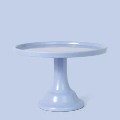 Online Joyeux Company Small Wedgewood Blue Melamine Cake Stand