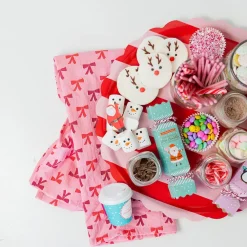 New Two's Company Snowman Marshmallow Candy Gift Bag