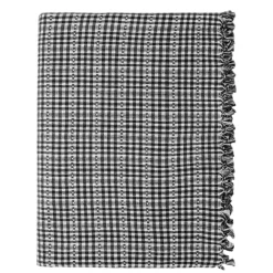 Outlet Heather Taylor Home Soho Black Tablecloth