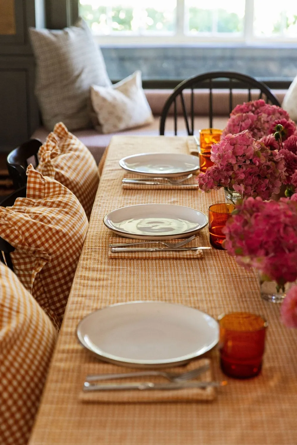 Hot Heather Taylor Home Soho Goldenrod Tablecloth