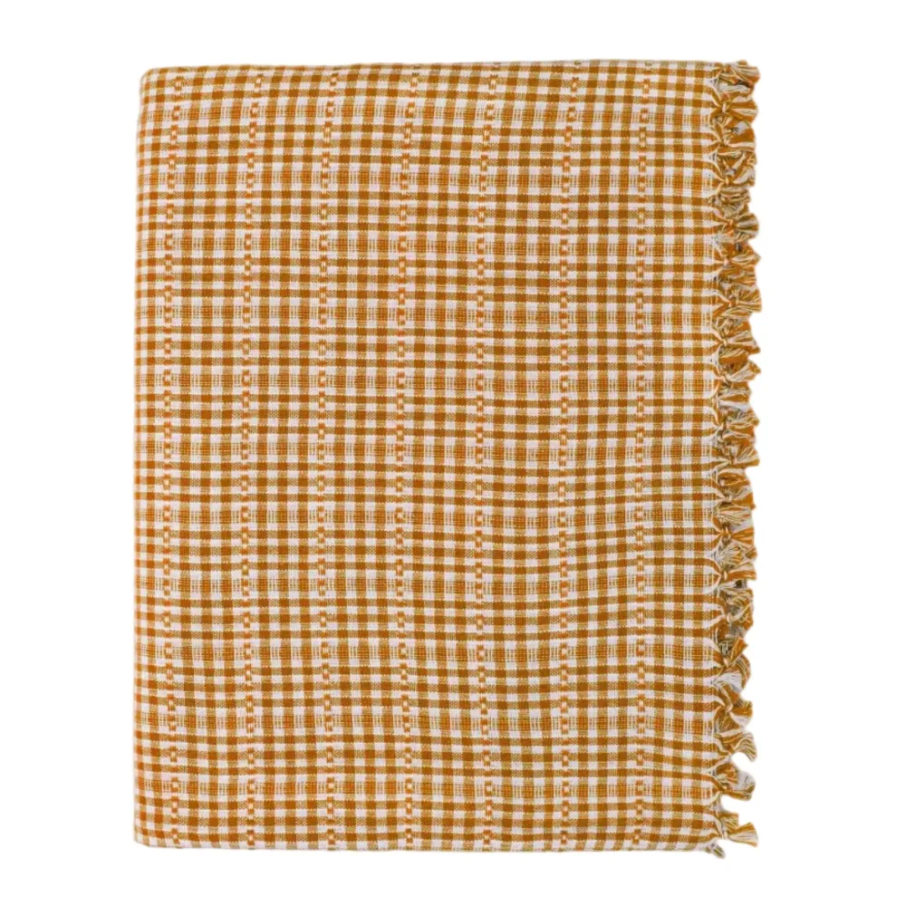 Hot Heather Taylor Home Soho Goldenrod Tablecloth