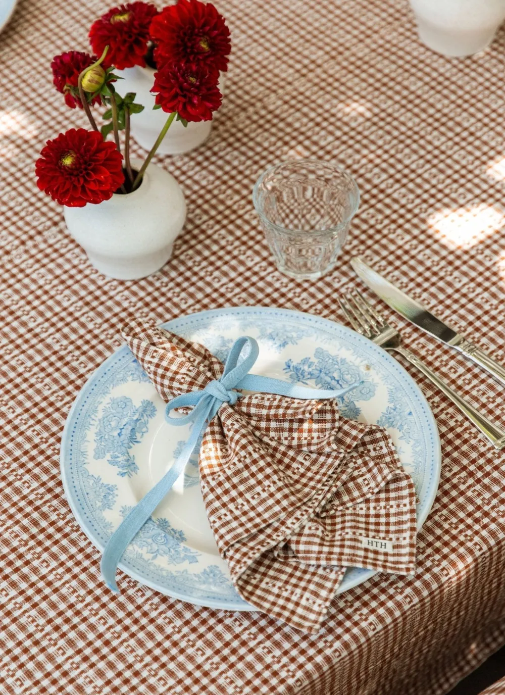 Clearance Heather Taylor Home Soho Nutmeg Brown Napkins