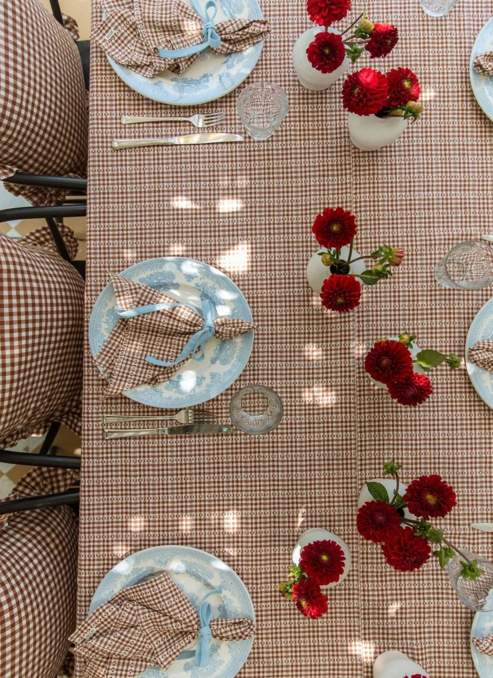 Clearance Heather Taylor Home Soho Nutmeg Brown Napkins